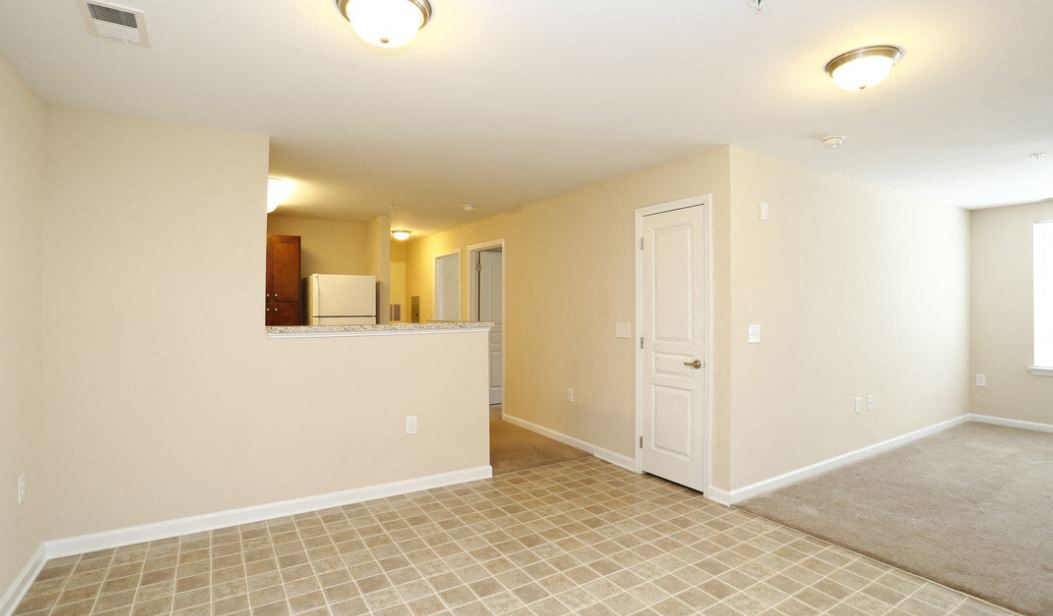 Floor plan for 2 beds, 2 baths, 1072 sqft